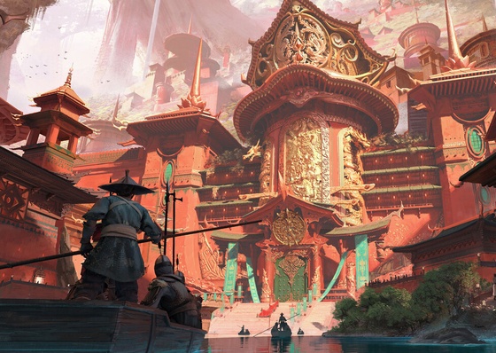 Galería de ilustraciones de Sān dié sè - China