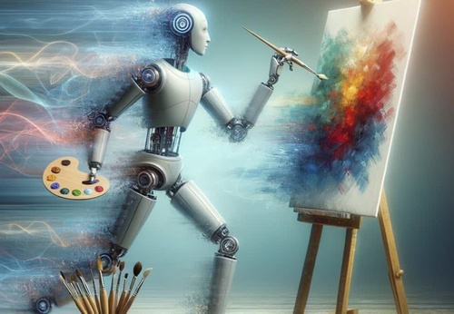 Como Artistas Digitais Colaboram com a Inteligência Artificial