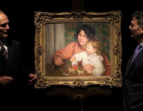 Unseen Renoir work resurfaces after a century and sells for 1.8 million euros