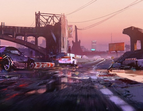 Galería de ilustraciones de Mark Kolobaev - Georgia