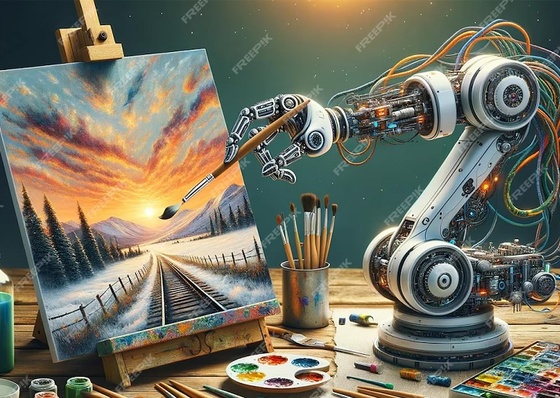 What is the future of artificial intelligence in art?