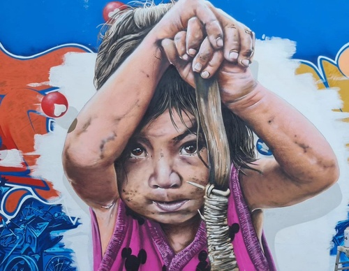 Galería de arte callejero de Nauni - España