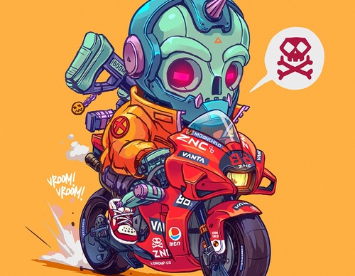 Galería de ilustraciones de Muhammad Firdaus - Singapur
