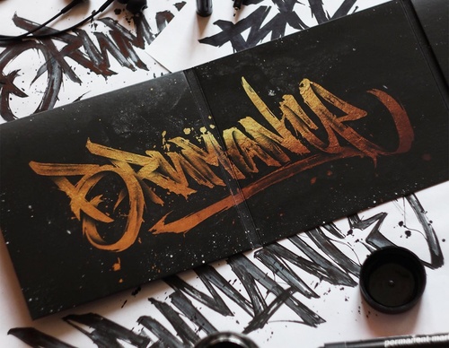 Gallery Of Calligraphy By Dima Abrakadabra - Russia