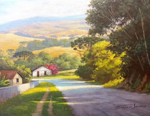 Gallery Of Painting By Emanuel Sansana - Brazil