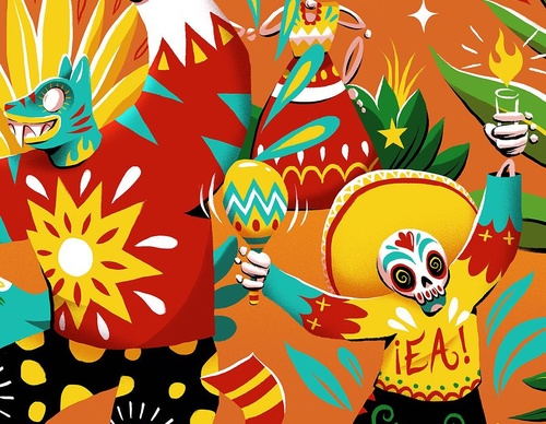 Galería De Ilustración De Luis Pinto - México