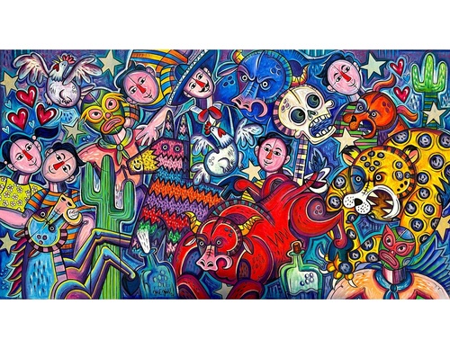 Gallery of painting by José Jiménez - Mexico