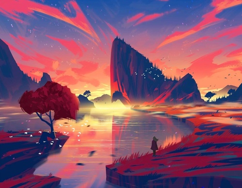 Galeria de ilustrações de Philip Sue - Nova Zelândia