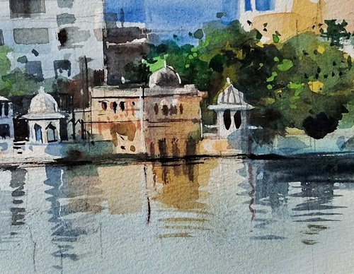 Gallery Of Watercolor Painting By Milind Mulick - India