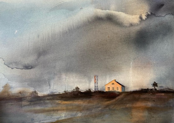 Gallery of Watercolor painting by Anette Gustafsson-Sweden