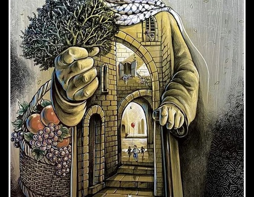 Gallery Of Illustration By Raed Yousef Qatanani - Palestine