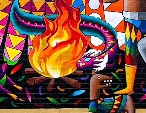 Galería de arte callejero de Spaik - México