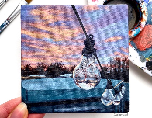 Galeria de pinturas de Ellie Eveleigh - Reino Unido