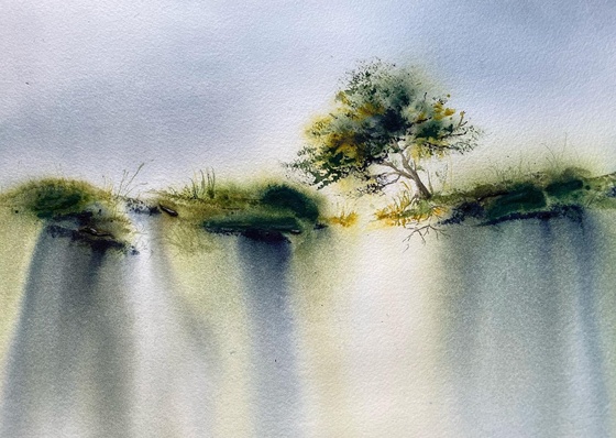 Gallery of Watercolor painting by Karlyn Shahnazarian-Canada