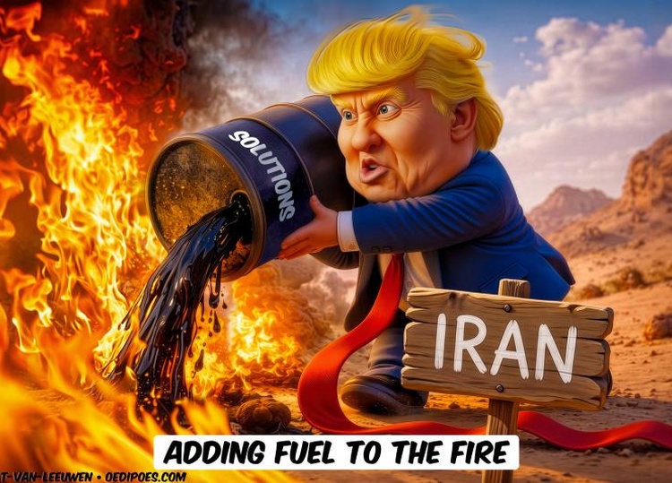Adding Fuel to the Fire Trump Has Only Terrible Choices With Iran.