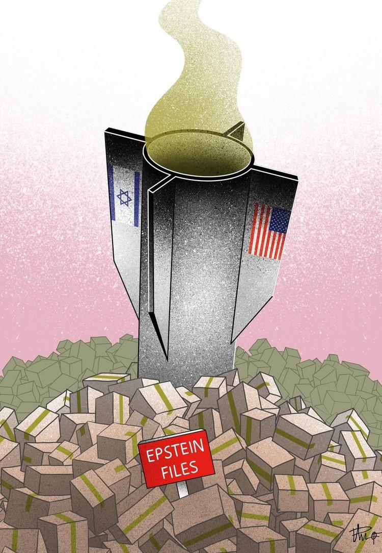 War on Iran vs Epstein Files