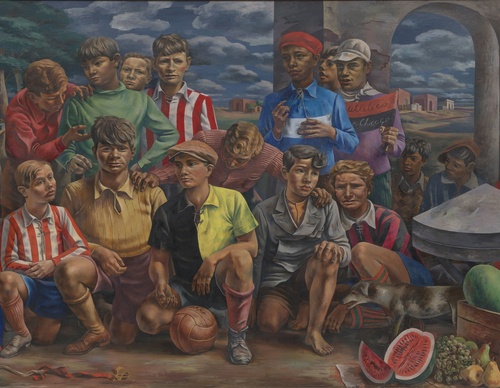 Galería de pinturas de Antonio Berni- Argentina