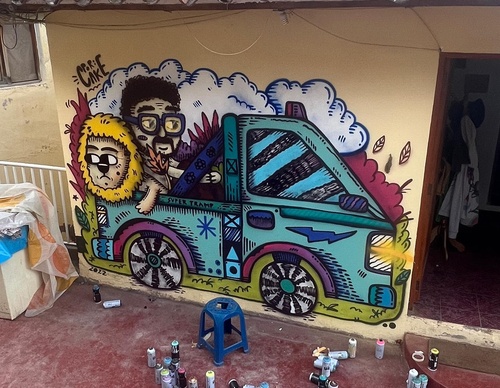 Galería de arte callejero de Juan Carlos - Perú