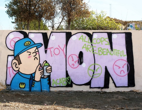 Gallery Of Street Art By Imon - Spain