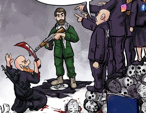 terror online cartoons