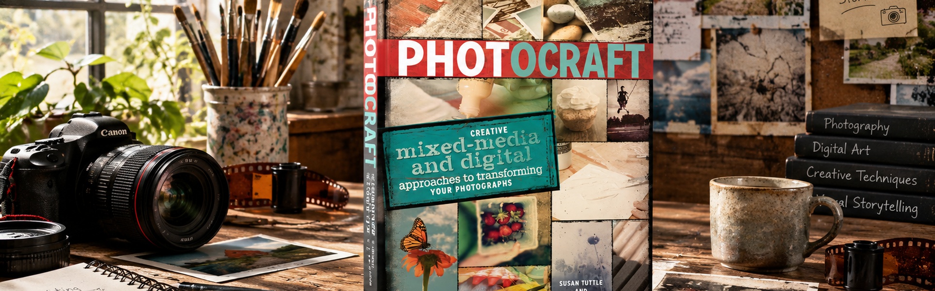 Photo Craft: Técnicas mixtas creativas y enfoques digitales para transformar sus fotografías por Susan Tuttle