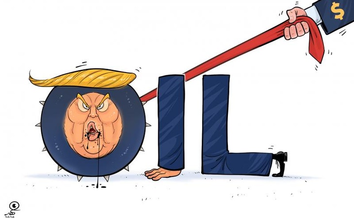 Trump… the oil dog