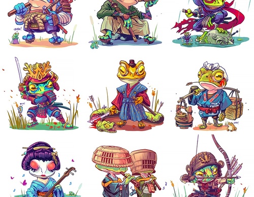 Galería de ilustraciones de Muhammad Firdaus - Singapur