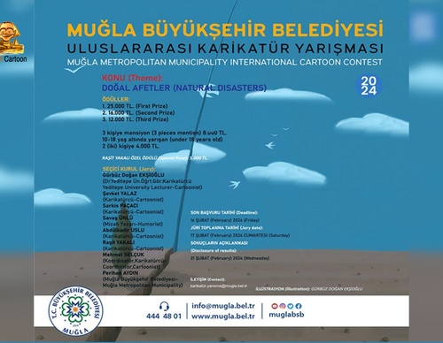 Muğla Metropolitan Municipality, 5th International Cartoon Competition 2024