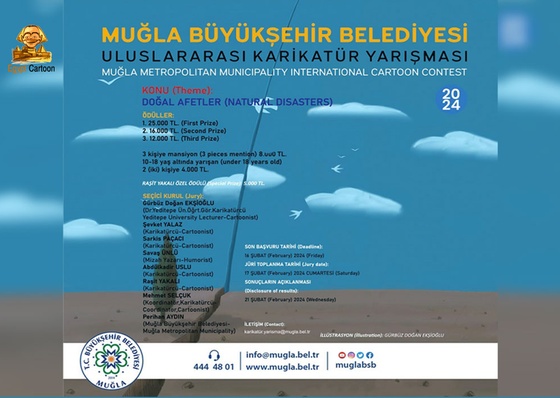 Muğla Metropolitan Municipality, 5th International Cartoon Competition 2024