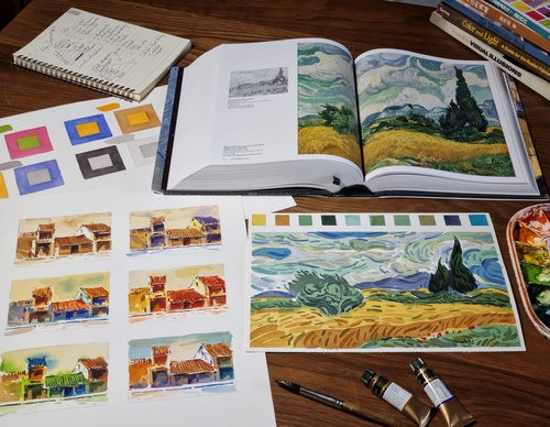Gallery WaterColor Painting By Bảo Huỳnh - Vietnam