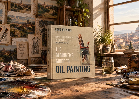 The Beginner’s Guide to Oil Painting: Simple Still Life Projects to Help You Master the Basics by Craig Stephens
