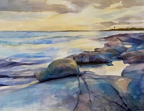 Gallery of Watercolor painting by Anette Gustafsson-Sweden
