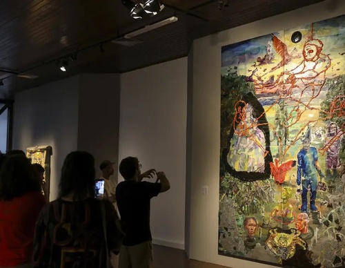 Artist Opens Solo Exhibition in São Luís