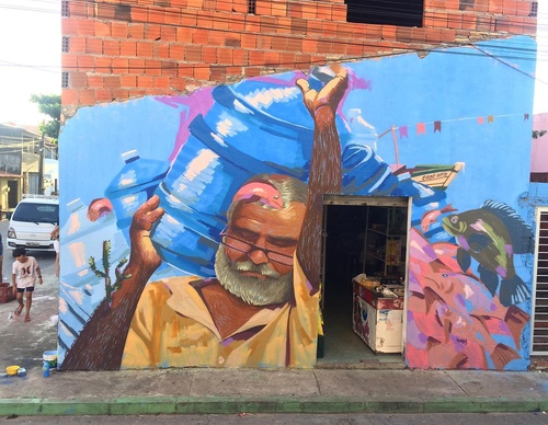 Galeria De Arte De Rua De Cazé - Brasil