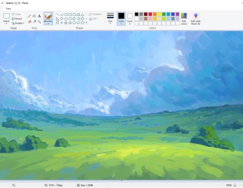 Gallery Of Drawing With Windows Paint By Christian Young - USA_1