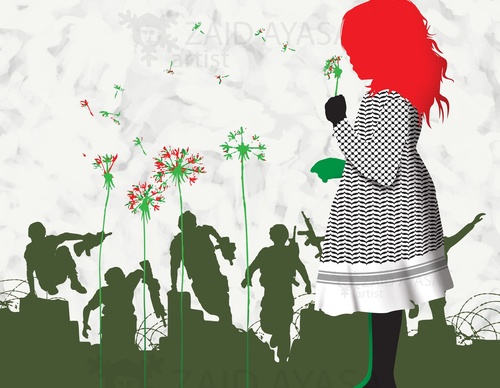 Galería de ilustraciones de Zaid Ayasa - Palestina