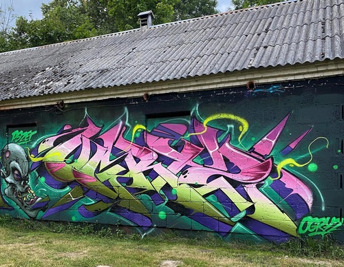 Galería de arte callejero de Ogryz - Brasil