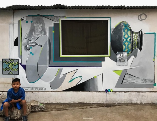 Galería de arte callejero de Paulo Villegas - México