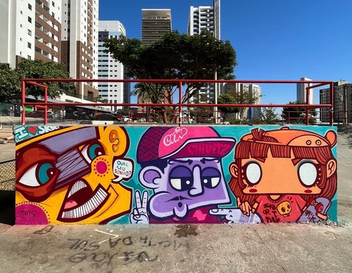 Galería de arte callejero de Chivitz - Brasil