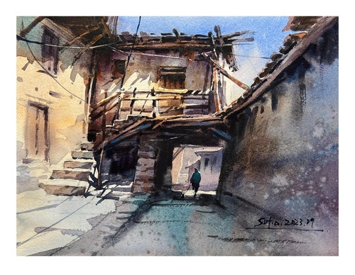 Gallery Of WaterColor Painting By Sofia Wu Mei - China