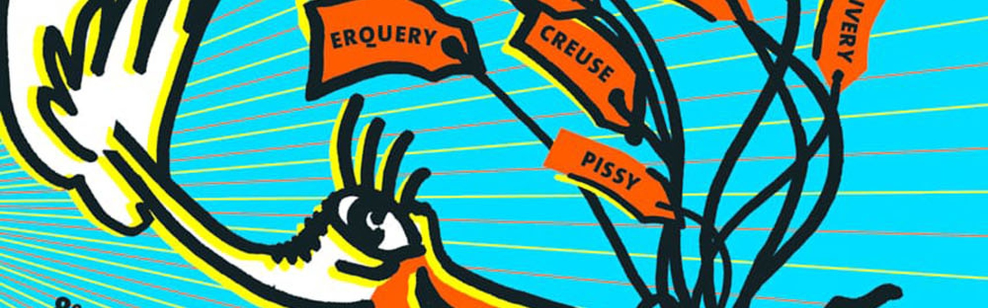 Gallery of Illustrative Graphic Works by French Artist Alexander Jordan