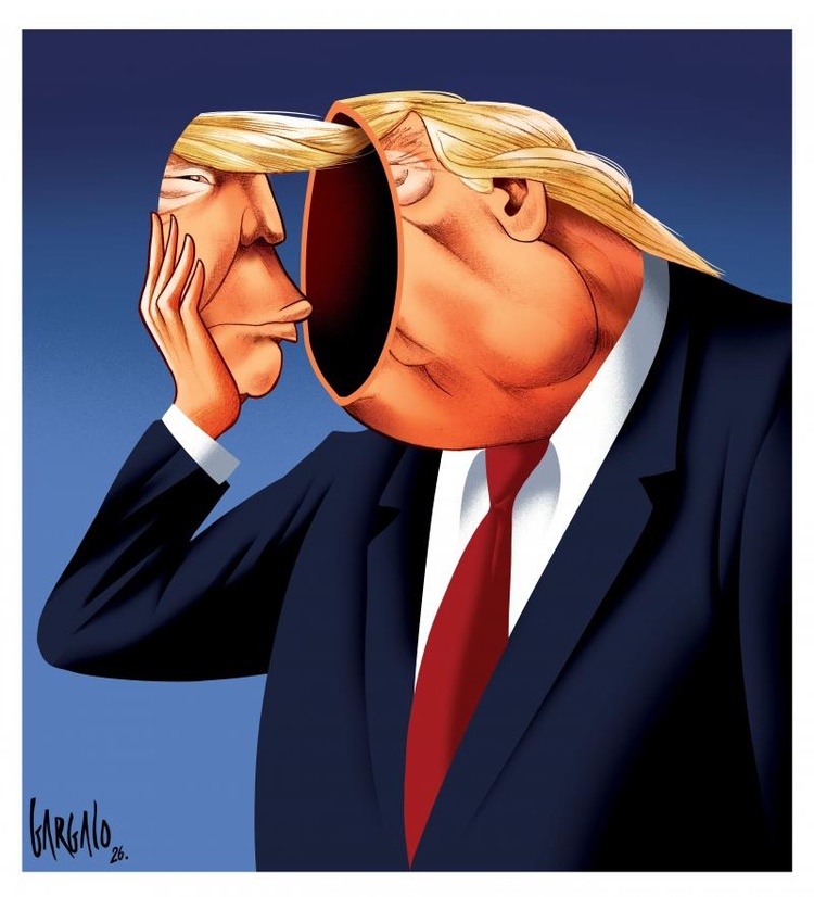 The narcissist Vanity.