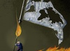 World on fire - Luc Descheemaeker - Belgium