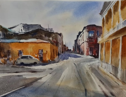Galeria de Pinturas em Aquarela de Gonzalo Vargas - Chile