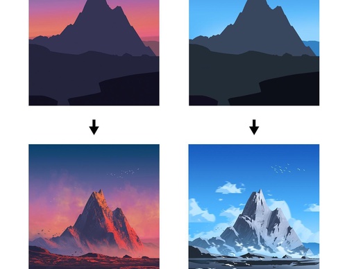 Galeria de ilustrações de Philip Sue - Nova Zelândia