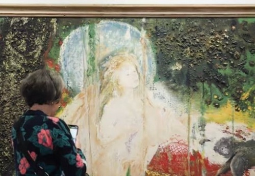 An art exhibition in tribute to the artist Alberto Trabucco closes in Florida