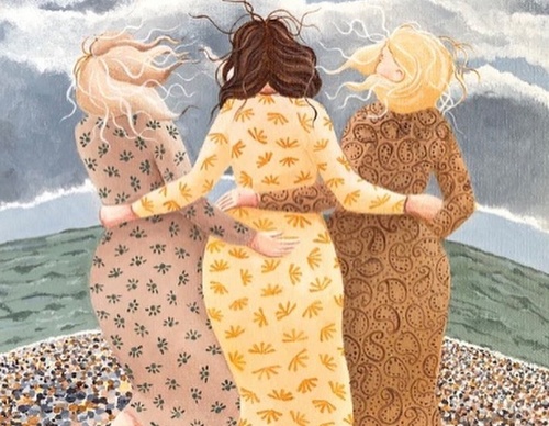 Galeria de ilustrações de Lucy Almey Bird da Inglaterra