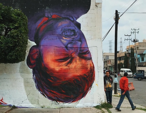 Galería de arte callejero de Paulo Villegas - México