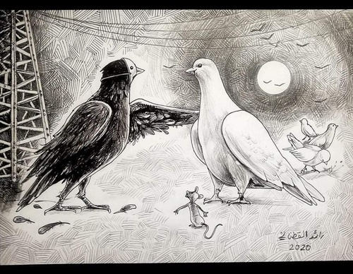 Gallery Of Illustration By Raed Yousef Qatanani - Palestine