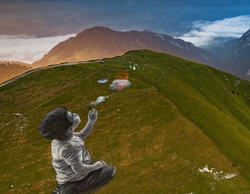 Gallery Of Street Art By Saype - France